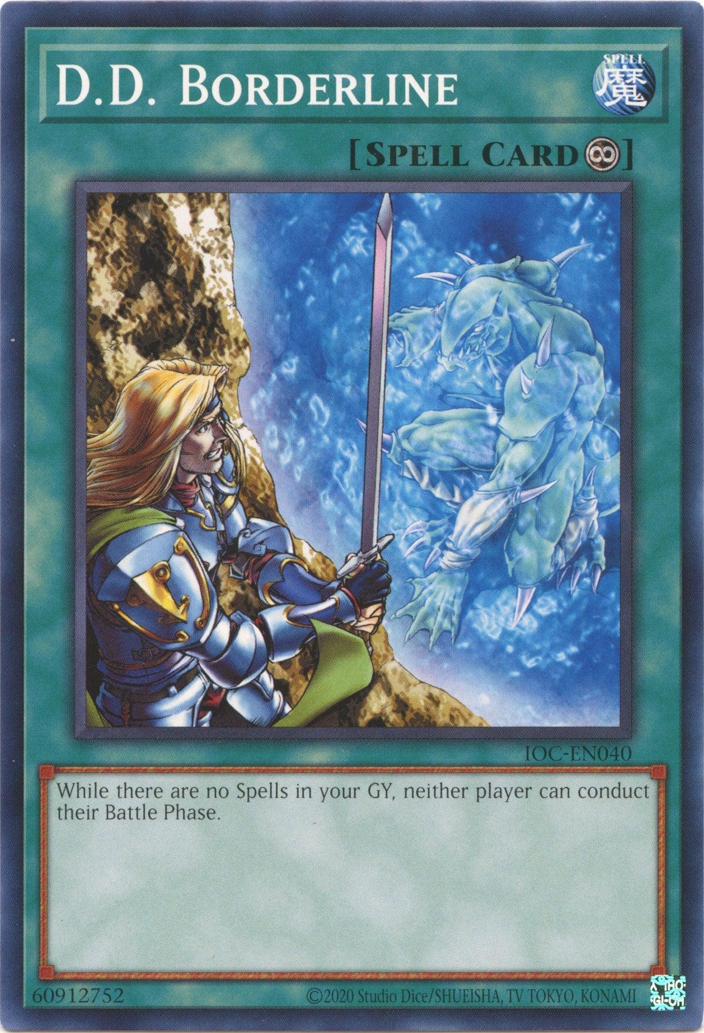 D.D. Borderline (25th Anniversary) [IOC-EN040] Common - Josh's Cards