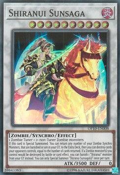 Shiranui Sunsaga [OP10-EN008] Super Rare - Josh's Cards