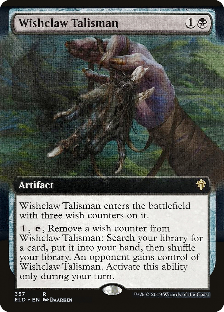 Wishclaw Talisman (ELD-357) - Throne of Eldraine: (Extended Art) Foil