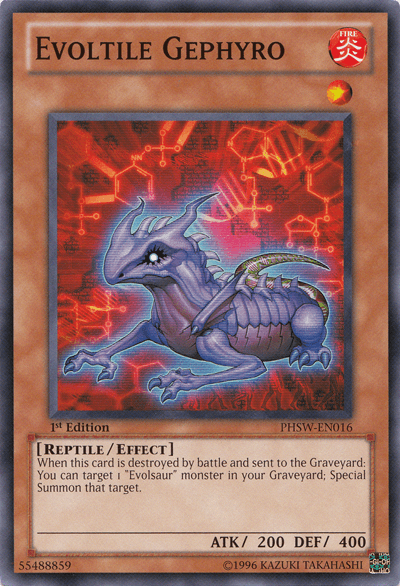 Evoltile Gephyro [PHSW-EN016] Common - Josh's Cards