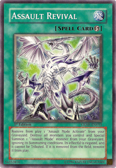 Assault Revival [CRMS-EN053] Common - Josh's Cards
