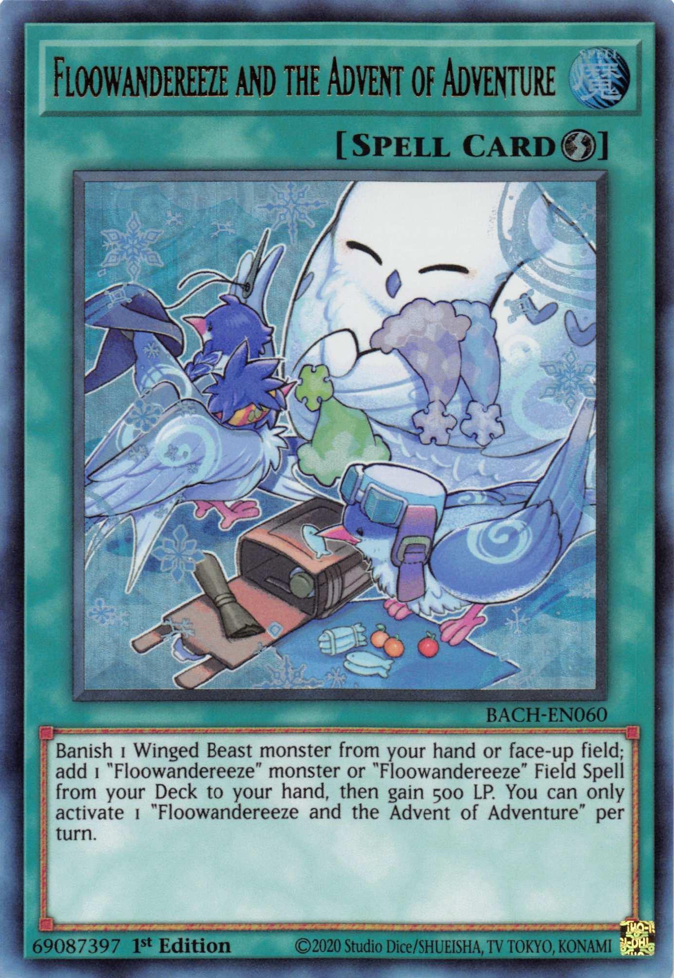 Floowandereeze and the Advent of Adventure [BACH-EN060] Ultra Rare - Josh's Cards