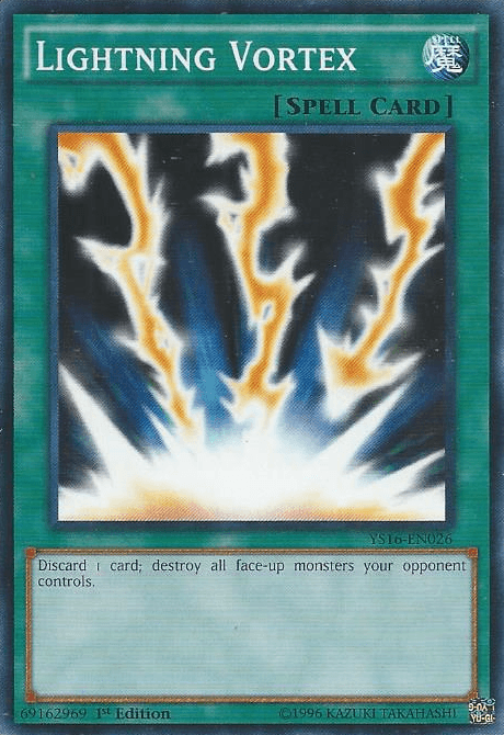 Lightning Vortex [YS16-EN026] Common - Josh's Cards