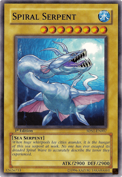 Spiral Serpent [5DS1-EN007] Common - Josh's Cards