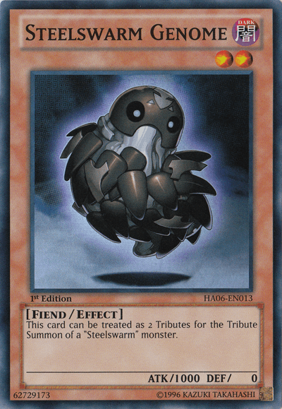 Steelswarm Genome [HA06-EN013] Super Rare - Josh's Cards