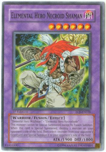 Elemental Hero Necroid Shaman [EOJ-EN036] Common - Josh's Cards
