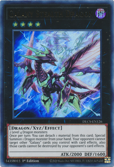 Galaxy Stealth Dragon [DLCS-EN126] Ultra Rare - Josh's Cards