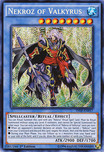 Nekroz of Valkyrus [THSF-EN017] Secret Rare - Josh's Cards