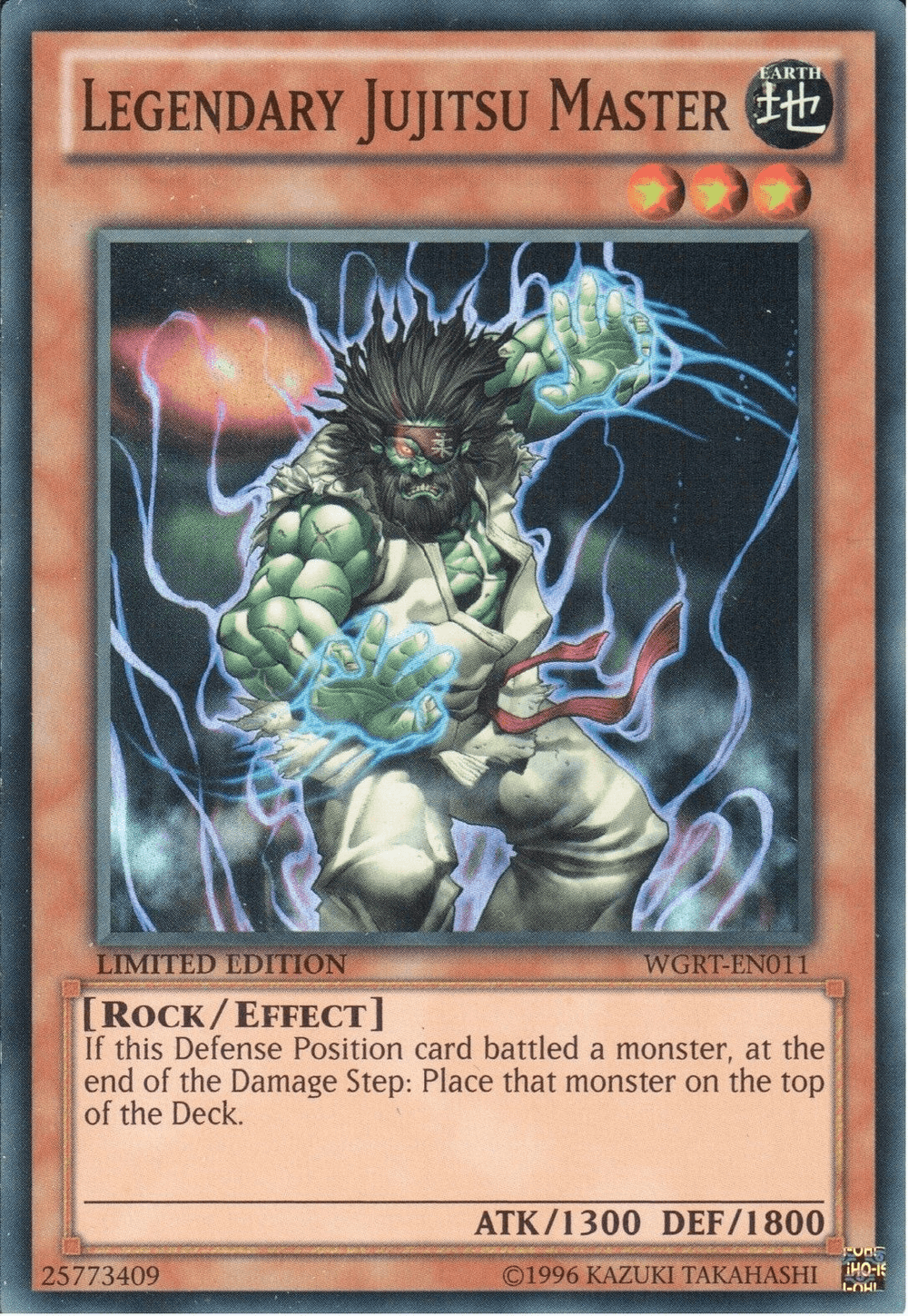 Legendary Jujitsu Master [WGRT-EN011] Super Rare - Josh's Cards