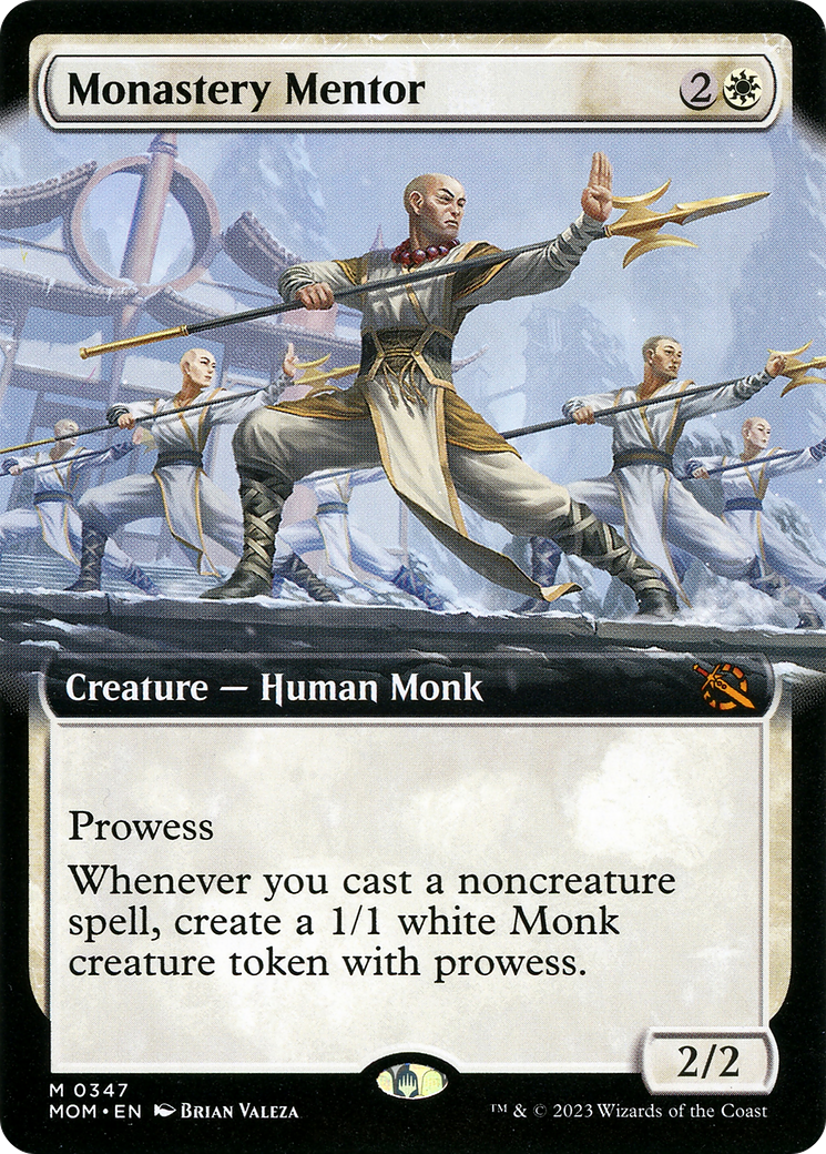 Monastery Mentor (MOM-347) - March of the Machine: (Extended Art)