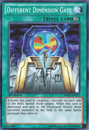 Different Dimension Gate [BPW2-EN071] Super Rare - Josh's Cards