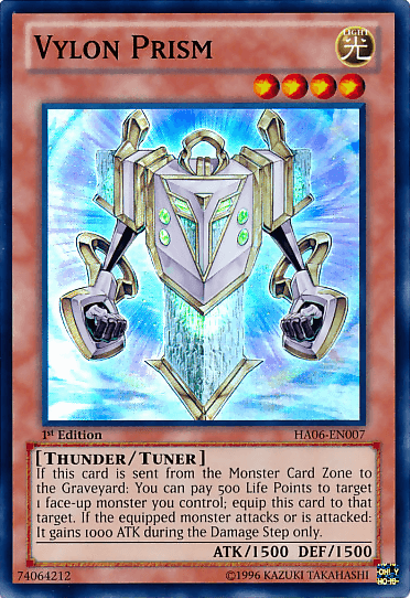Vylon Prism [HA06-EN007] Super Rare - Josh's Cards