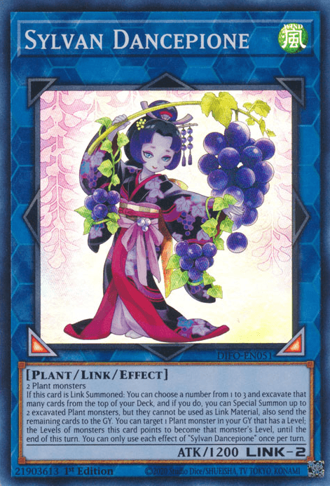 Sylvan Dancepione [DIFO-EN051] Super Rare - Josh's Cards