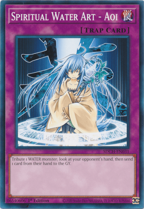Spiritual Water Art - Aoi [SDCH-EN031] Common - Josh's Cards
