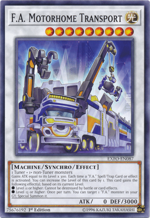 F.A. Motorhome Transport [EXFO-EN087] Common - Josh's Cards