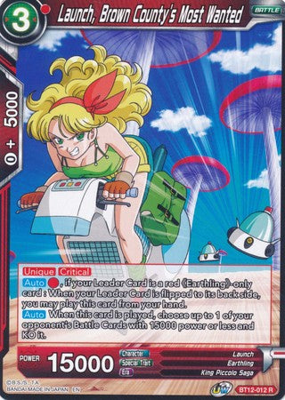 Launch, Brown County's Most Wanted (BT12-012) [Vicious Rejuvenation] Parallel Foil