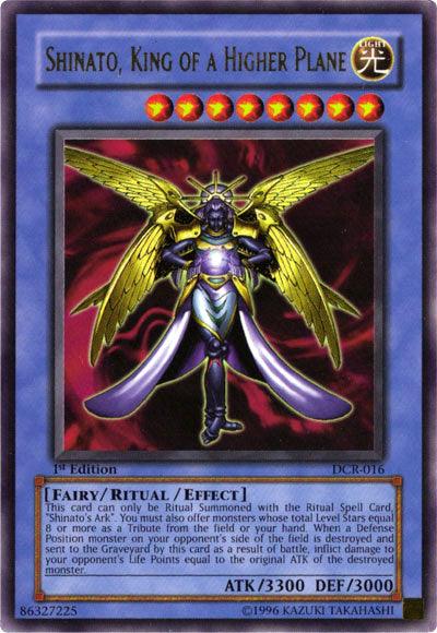 Shinato, King of a Higher Plane [DCR-016] Ultra Rare - Josh's Cards