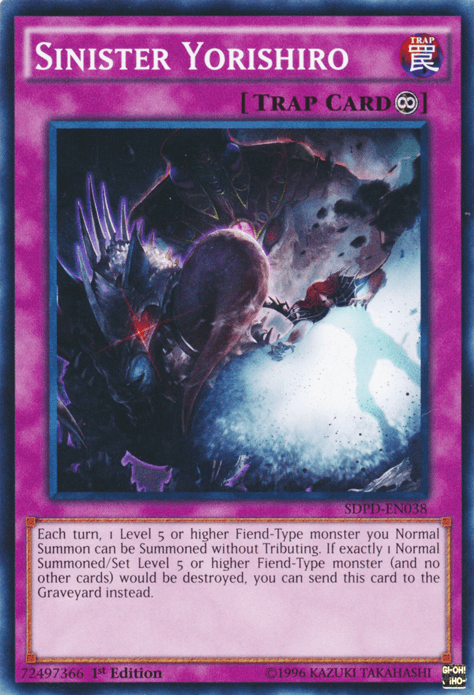 Sinister Yorishiro [SDPD-EN038] Common - Josh's Cards