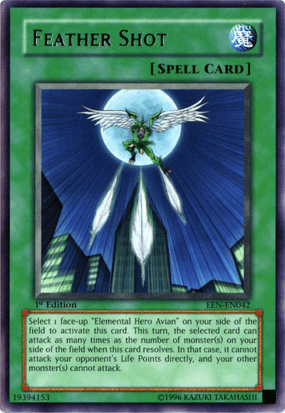 Feather Shot [EEN-EN042] Rare - Josh's Cards