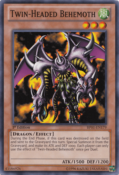 Twin-Headed Behemoth [BP01-EN179] Common - Josh's Cards