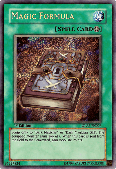 Magic Formula [GLAS-EN093] Secret Rare - Josh's Cards