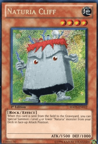 Naturia Cliff [HA03-EN012] Secret Rare - Josh's Cards