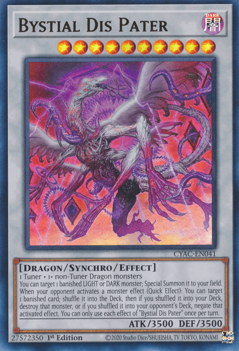 Bystial Dis Pater [CYAC-EN041] Ultra Rare - Josh's Cards