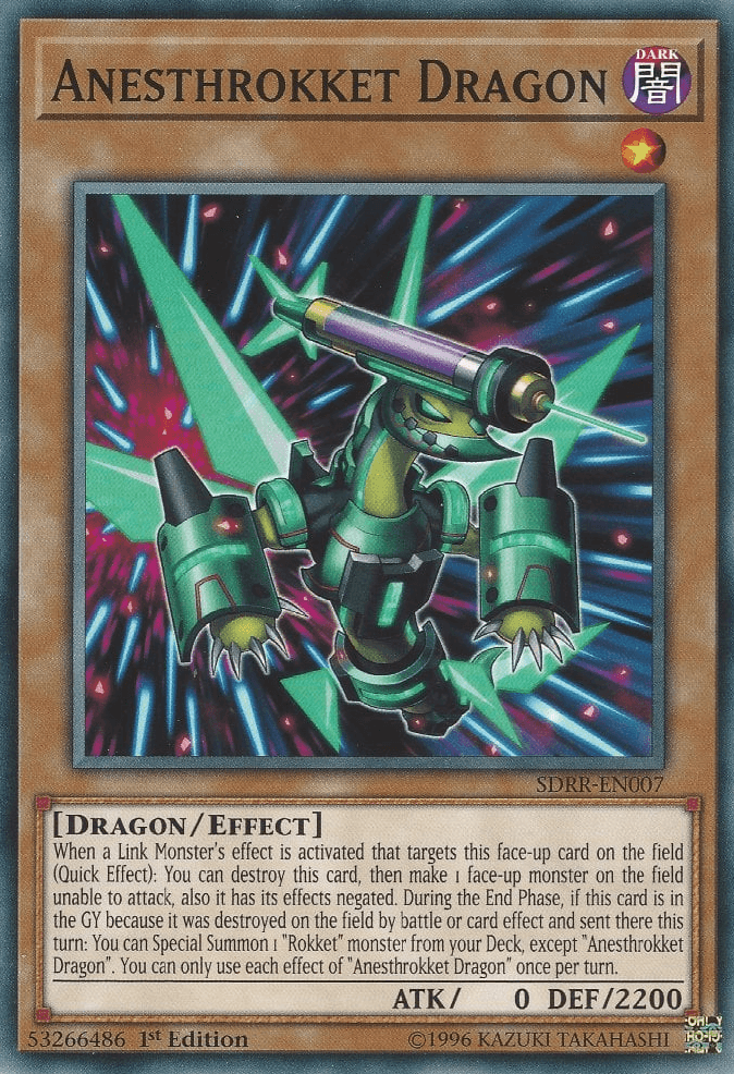Anesthrokket Dragon [SDRR-EN007] Common - Josh's Cards