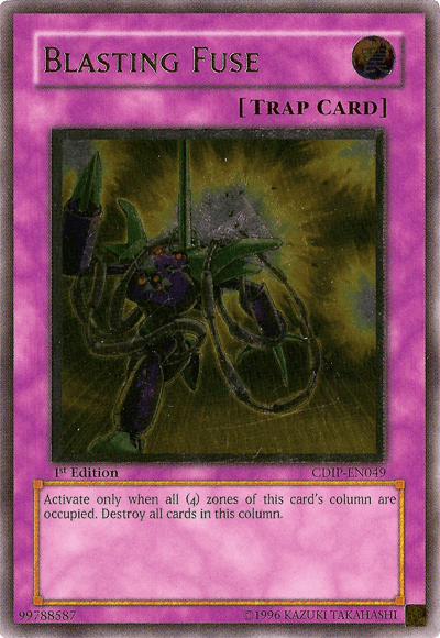 Blasting Fuse [CDIP-EN049] Ultimate Rare - Josh's Cards