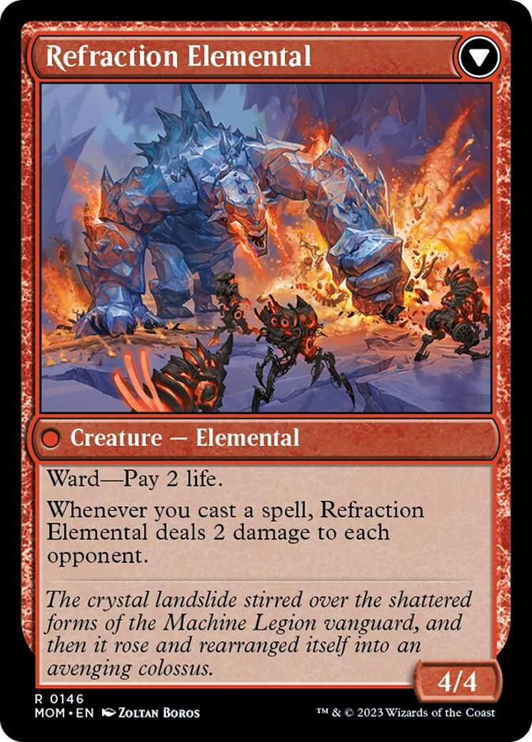 Invasion of Karsus // Refraction Elemental (MOM-146) - March of the Machine Foil