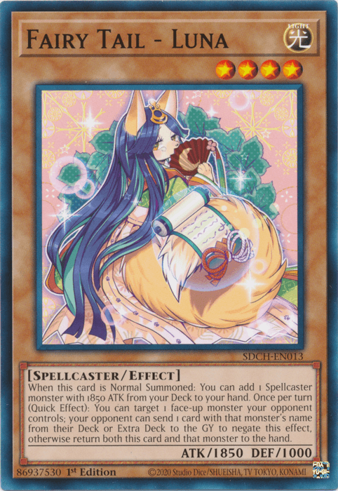 Fairy Tail - Luna [SDCH-EN013] Common - Josh's Cards