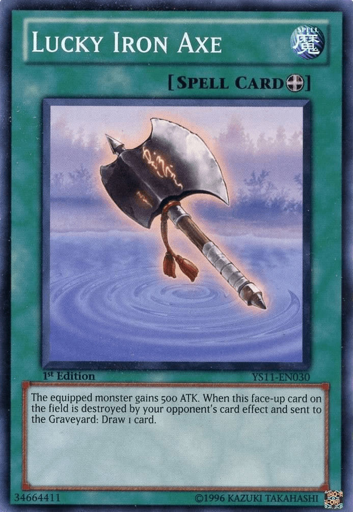 Lucky Iron Axe [YS11-EN030] Common - Josh's Cards