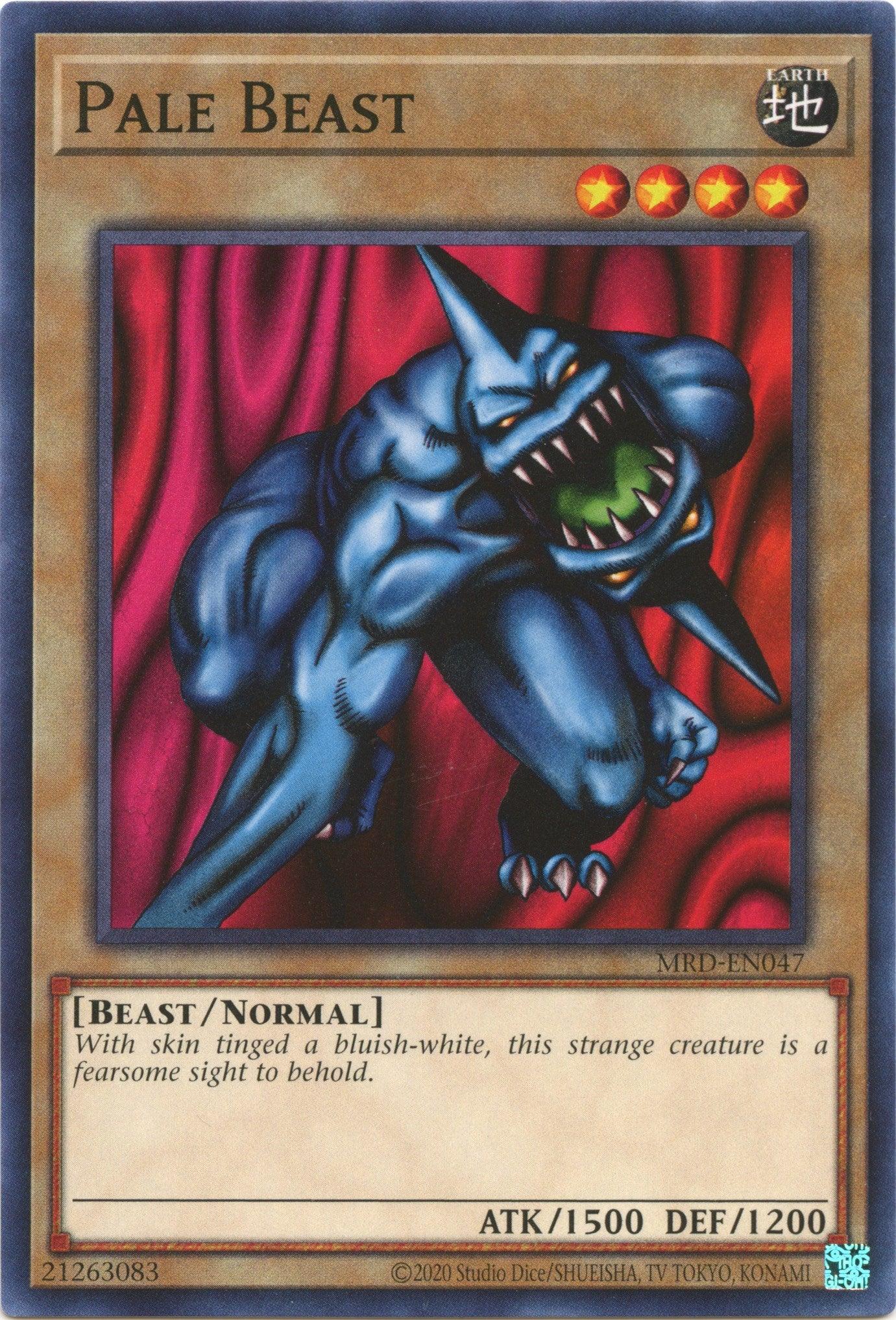 Pale Beast (25th Anniversary) [MRD-EN047] Common - Josh's Cards