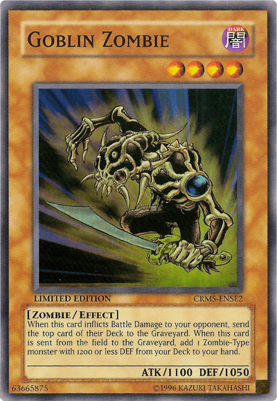 Goblin Zombie [CRMS-ENSE2] Super Rare - Josh's Cards