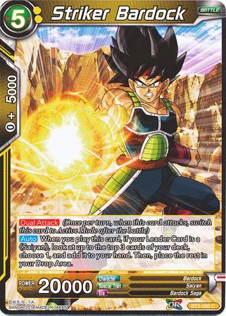 Striker Bardock (BT3-086) [Cross Worlds] Parallel Foil