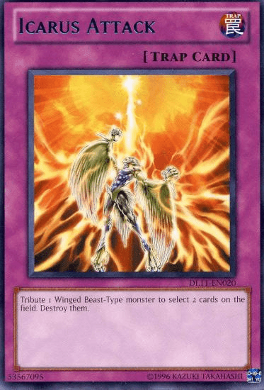 Icarus Attack (Blue) [DL11-EN020] Rare - Josh's Cards