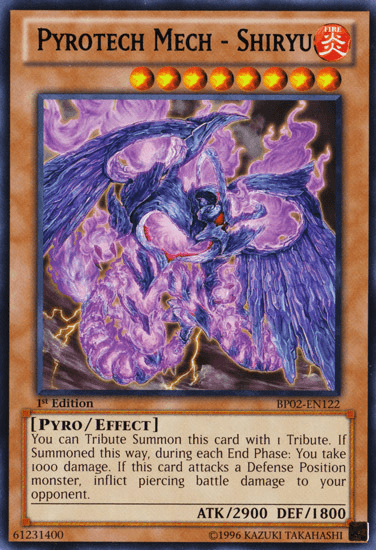 Pyrotech Mech - Shiryu [BP02-EN122] Mosaic Rare - Josh's Cards