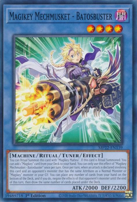 Magikey Mechmusket - Batosbuster [MP22-EN139] Common - Josh's Cards