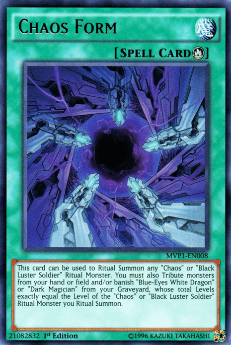 Chaos Form [MVP1-EN008] Ultra Rare - Josh's Cards