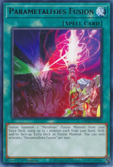 Parametalfoes Fusion [MP22-EN035] Rare - Josh's Cards