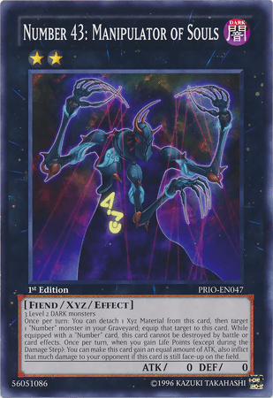 Number 43: Manipulator of Souls [PRIO-EN047] Common - Josh's Cards