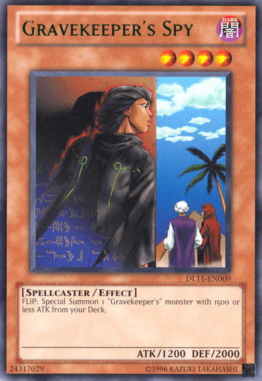 Gravekeeper's Spy (Green) [DL11-EN009] Rare - Josh's Cards