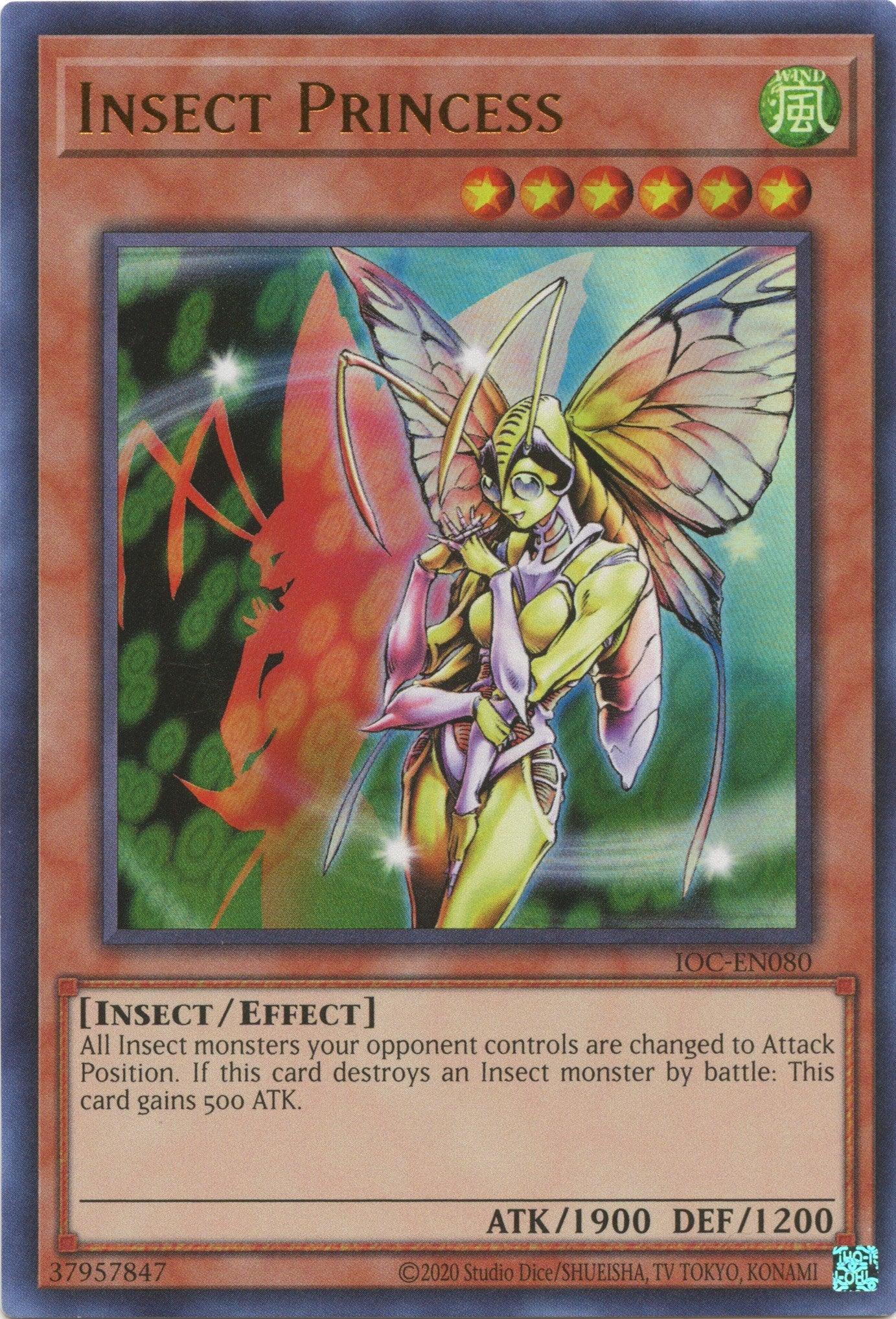 Insect Princess (25th Anniversary) [IOC-EN080] Ultra Rare - Josh's Cards
