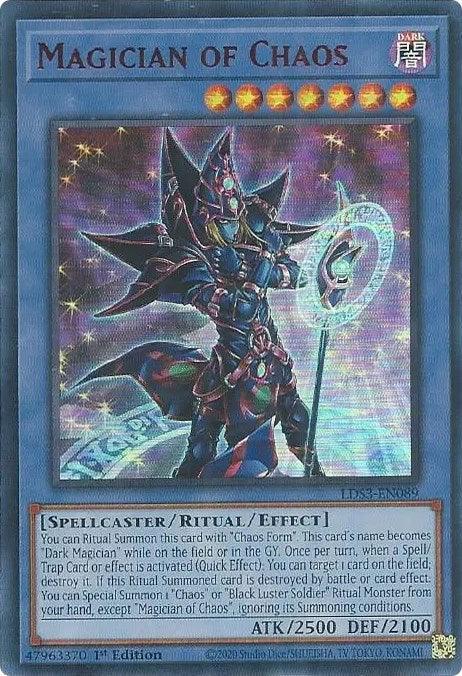 Magician of Chaos (Red) [LDS3-EN089] Ultra Rare - Josh's Cards