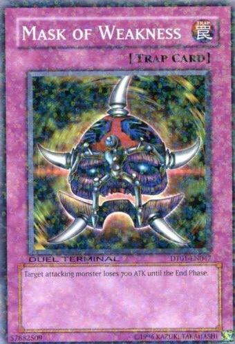Mask of Weakness [DT01-EN047] Common - Josh's Cards
