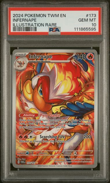 Infernape Twilight Masquerade 173/167 PSA 10