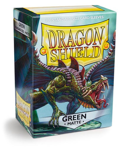 Dragon Shield Matte Green Sleeves 100-Count