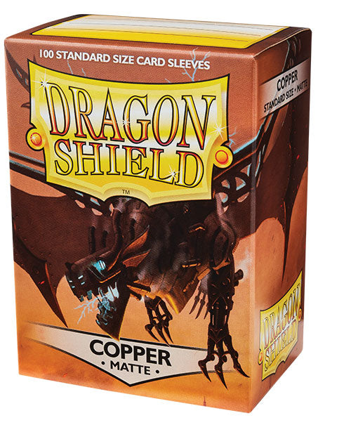 Dragon Shield Matte Copper Sleeves 100-Count