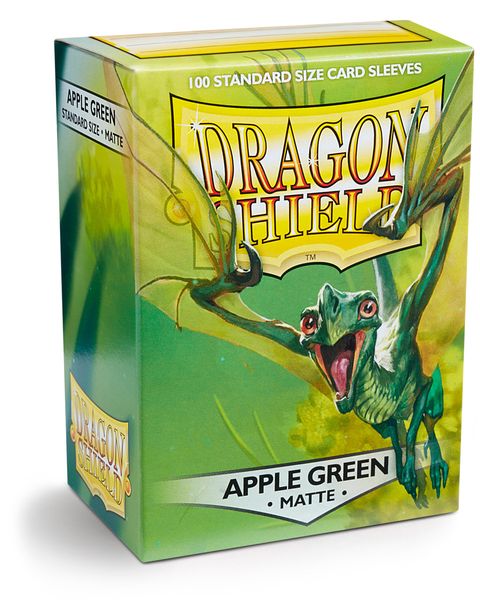 Dragon Shield Matte Apple Green Sleeves 100-Count