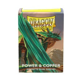 Dragon Shield Sleeves: Standard Matte Dual - Power & Copper